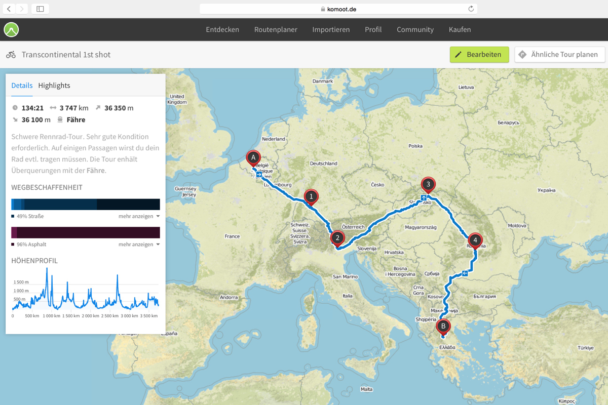 TCR #05 route